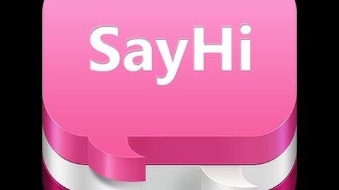 SayHi dating app review