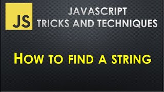 Famous How to search a string value in JavaScript Profile