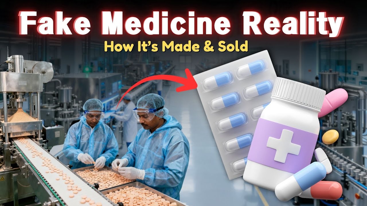 Fake Medicine Reality In India || Thulasi Chandu Clips || fake cough syrup || fake medicines india