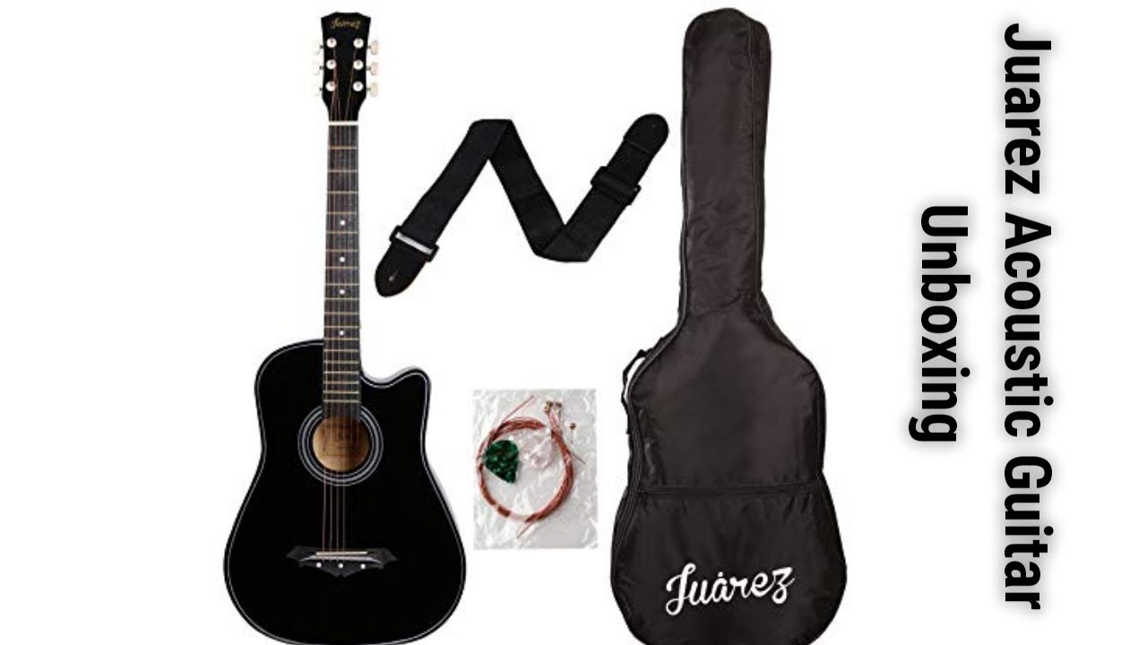 Juarez Acoustic Guitar - Unboxing (Raw Video)