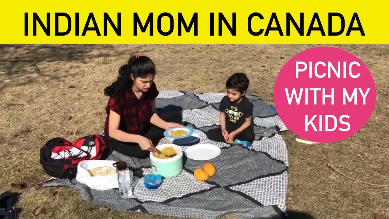 Indian Mom in Canada, Picnic with my Kids, Outdoor activities in Canada, Summer Activities in Canada