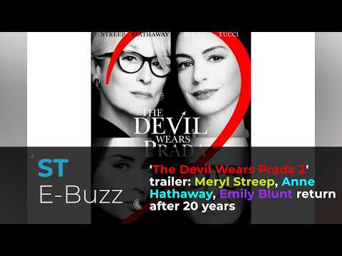 'The Devil Wears Prada 2' trailer: Meryl Streep, Anne Hathaway, Emily Blunt return after 20 years