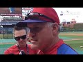 Video: Ryne Sandberg on #phillies plans for Darin Ruf.