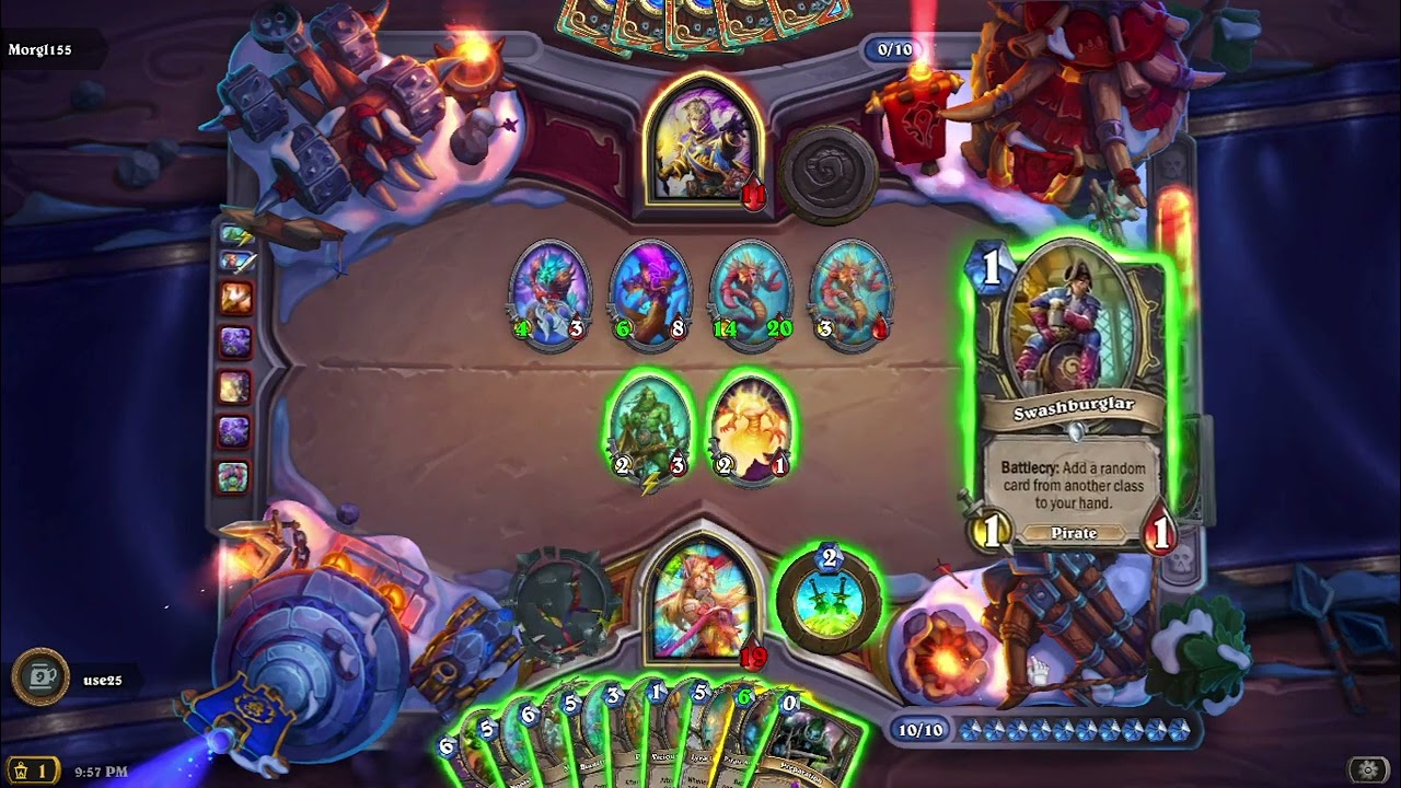 Pirate Admiral Hooktusk -  Take Gold with 9 cards in hand | Constructed | 23.0.0 | enUS