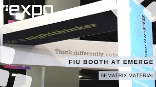 beMatrix custom booth | 💡 INTERACTIVE BOOTH FOR FIU AT EMERGE