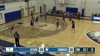 Emmaus University vs Ozark Christian College Men's College Basketball