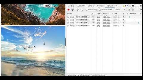 Demo lazyload with Intersection Observer API