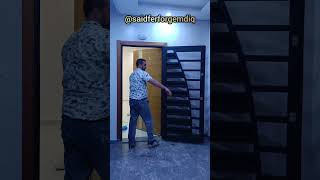 One of my humble works، Creative Metal Door Installation – Strength Meets Elegance