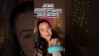 ASMR 10000 triggers en 1 minutos #asmr #triggers #triggersforsleep #scratching #tapping #relaxing