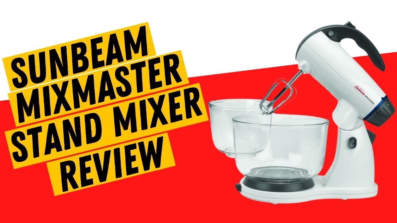  Sunbeam MixMaster 350 Watt, White  Soft-Start Technology Stand  Mixer: Electric Stand Mixers: Home & Kitchen