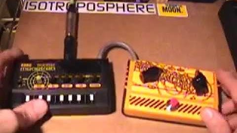 Custom modified Korg Monotron