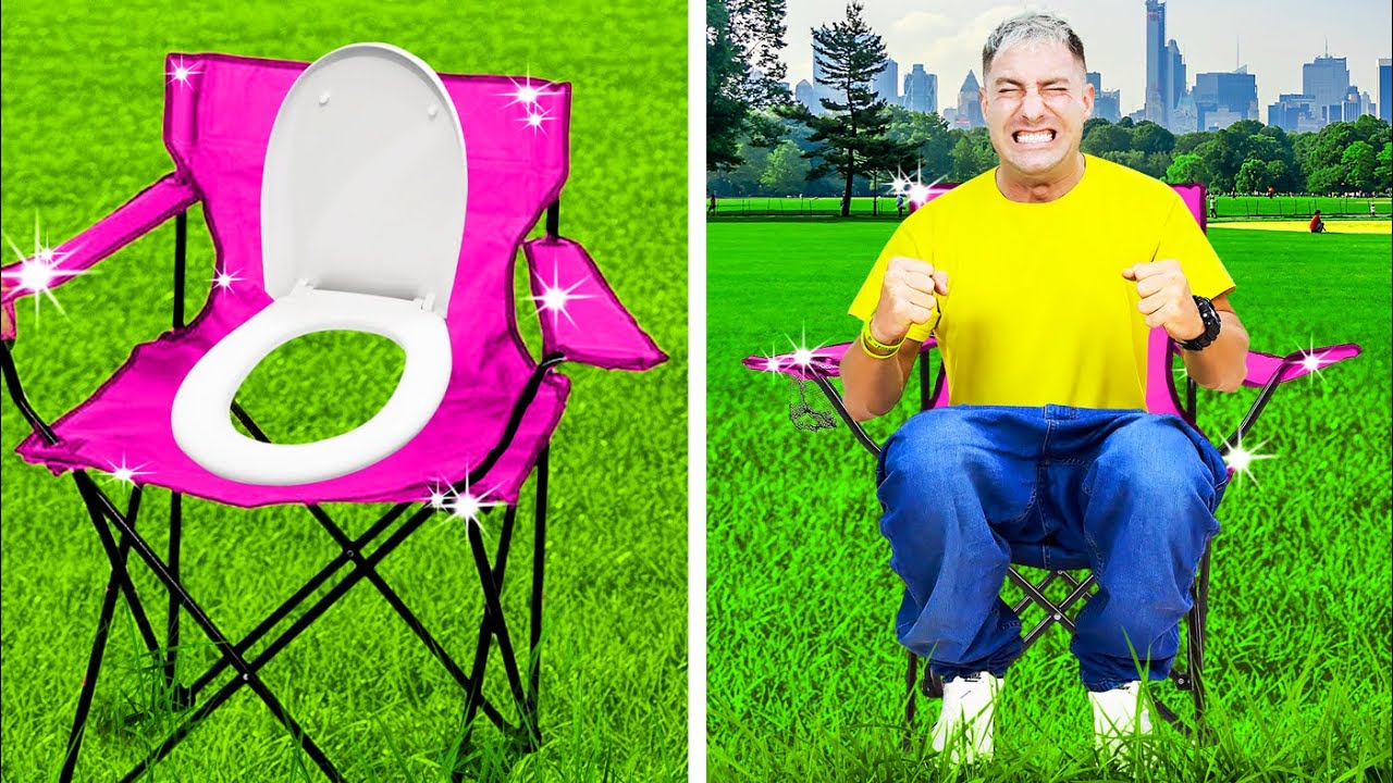 HOW TO MAKE A TOILET FOR EMERGENCY SITUATIONS CRAZY PARENTING HACKS