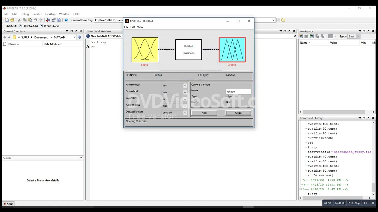 Fuzzy logic controller design