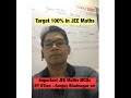 JEE Maths quadratic equation & expression- Important Concepts