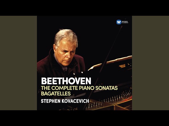 Beethoven - Sonate pour piano n°3: 1er mvt : Stephen Kovacevich, piano