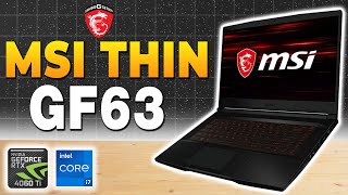 MSI Thin GF63 15.6 FHD Gaming Laptop Full Overview (2024) - 144Hz, Core i7, RTX 4060, 32GB RAM!