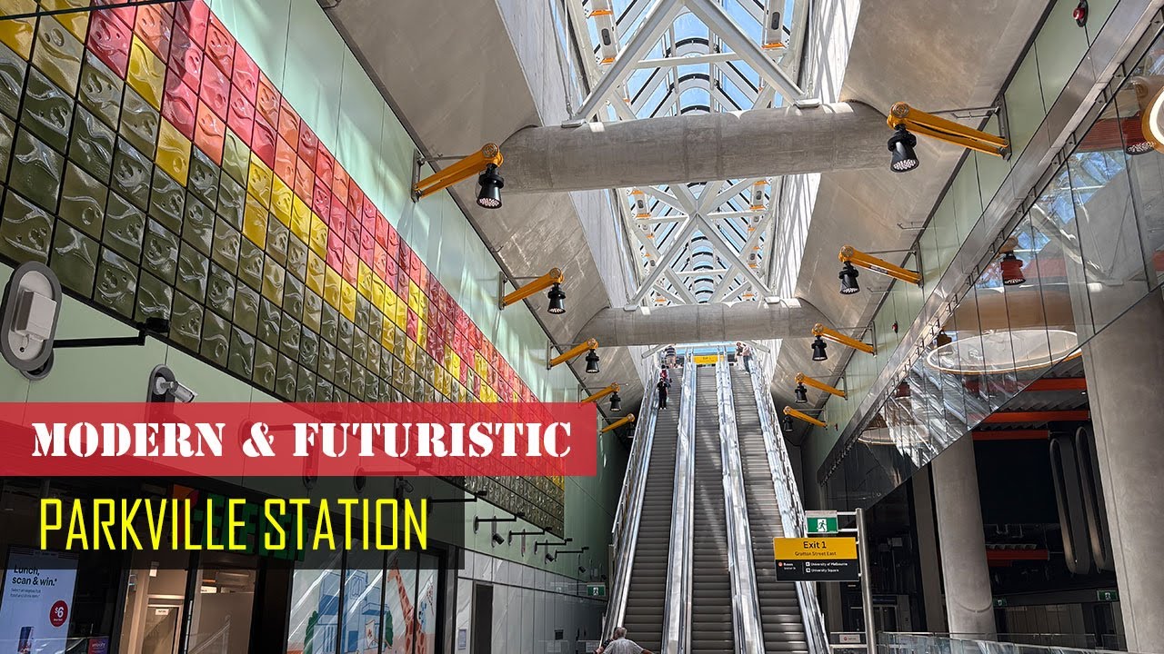 Parkville Station Melbourne | How does the New Underground Station look like