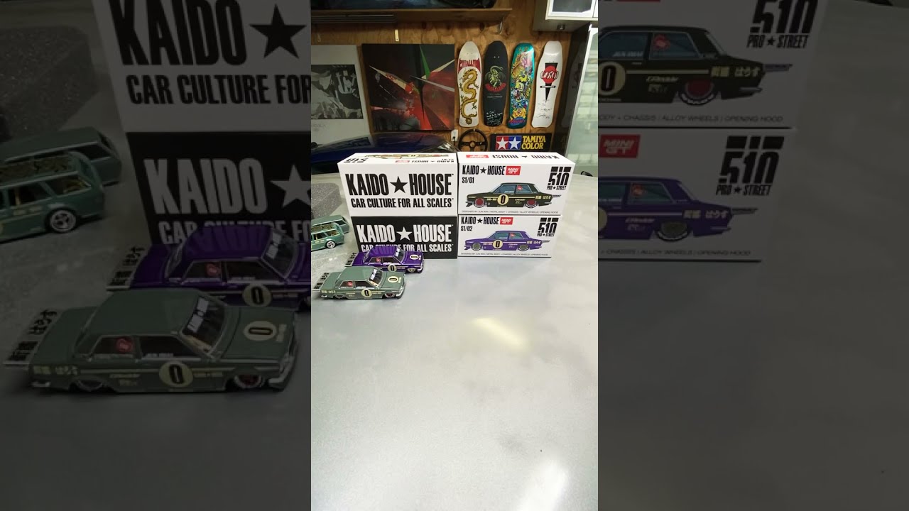 Pro Street Datsun 510 CHASE reveal! KAIDOHOUSE X MINI GT