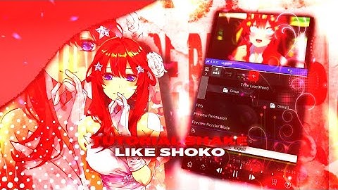 Tutorial Node Video Shake Like Shoko And Transition Null