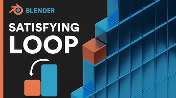 Blender - Satisfying Looping Animation! (Infinite-Staircase)