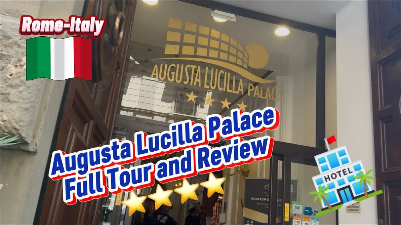 Is This Rome Hotel Worth $350 a Night? 💰 Augusta Lucilla Palace REVIEW 🏨 