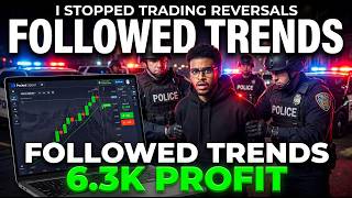 Binary Options Educational Purposes Only | I STOPPED TRADING REVERSALS AND FOLLOWED TRENDS
