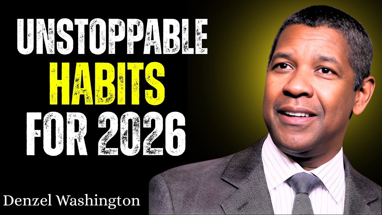 Unstoppable Habits For 2026 | Denzel Washington Motivational Speech