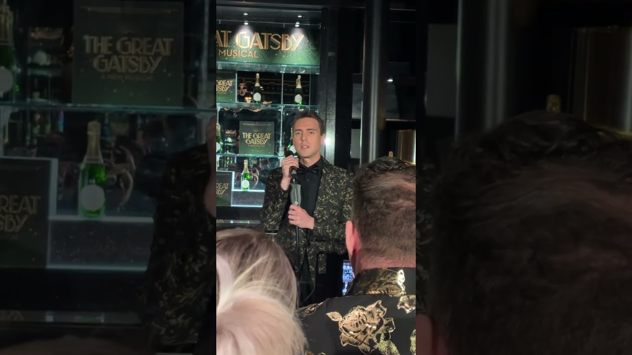 First Look: Jamie Muscato sings “For Her” from the West End’s The Great Gatsby