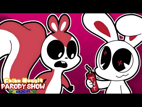 MOVIE NIGHT - Chicken Nugget Parody Show Dubbed in Brazilian Portuguese (Season 3, Episode 2) - 4...