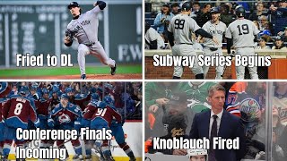 Subway Series Fallout, Max Fried Injury, & Stanley Cup Playoff Chaos