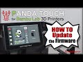Btt panda touch  how to easily update the firmware