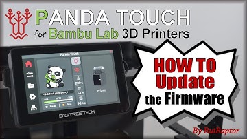 BTT PANDA Touch 👉 HOW TO Easily UPDATE the FIRMWARE