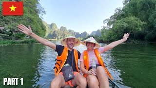 $10 BOOTTOUR DOOR DE GROTTEN EN PRACHTIGE NATUUR VAN NINH BINH , VIETNAM 🇻🇳