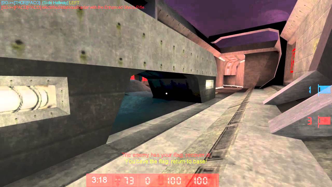 GlobalUnreal iCTF.III Development Match Highlights Week 1 - The Mighty Deity vs vR