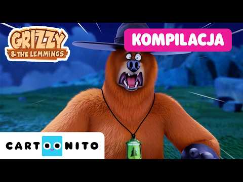 Grizzy i lemingi | Najlepsze momenty z kreskówek dla dzieci 😂 | Cartoonito