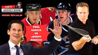 Rink Rivals: Paul Kariya VS Jeremy Roenick #nhl #hockey #sports #hockeypodcast #sportspodcast