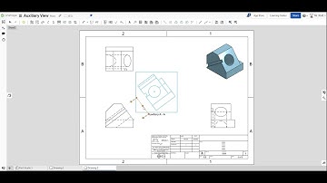 Auxiliary View in Onshape