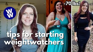 TIPS FOR STARTING WEIGHTWATCHERS IN 2024 | WW Plan and Points Explained | Tips for Success