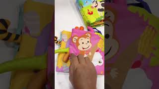 Early age introduced cloth books 🥰 #education #learning #books #kids #clothing #homeschooling
