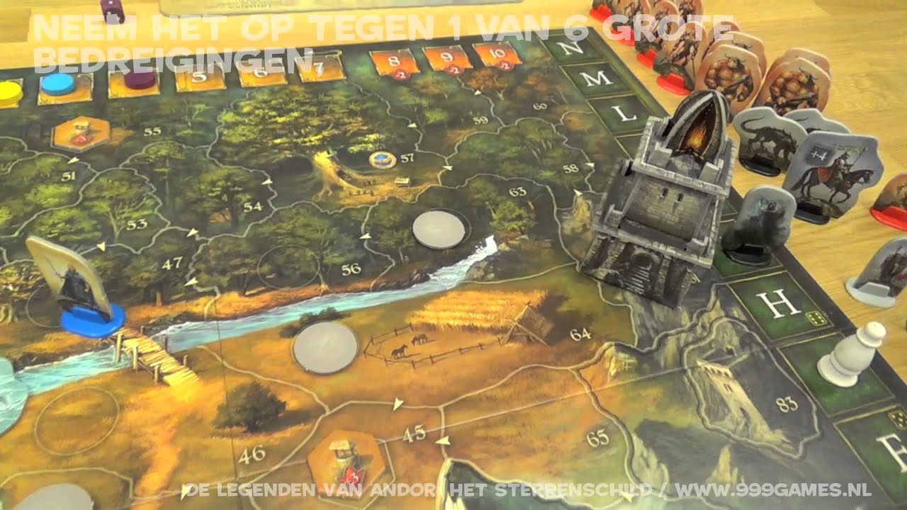 De Legenden van Andor: Het Sterrenschild Trailer - 999 Games - YouTube