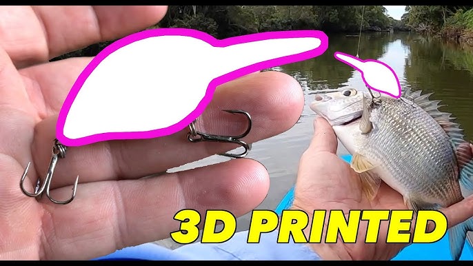 3D Printed Swimbait Fishing Lure - Will It Work? 