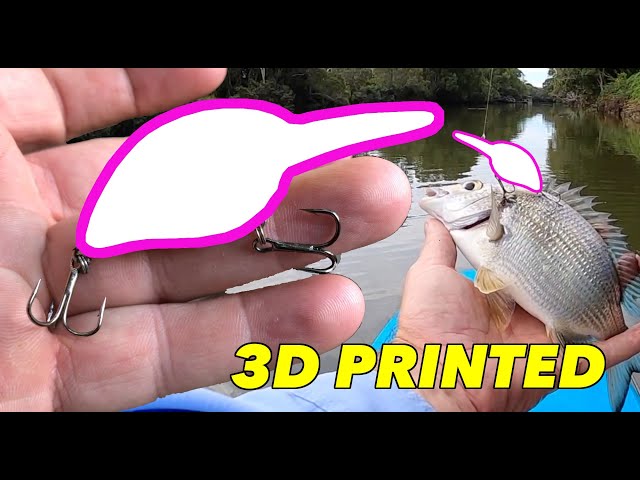 3D Printed Fishing Lure - Download and Print 