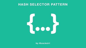 Ruby Hash Selector Pattern