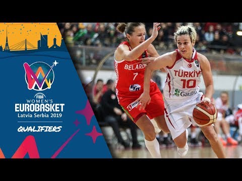 LIVE 🔴 - Turkey v Belarus - FIBA Women's EuroBasket 2019 - Qualifiers 2019