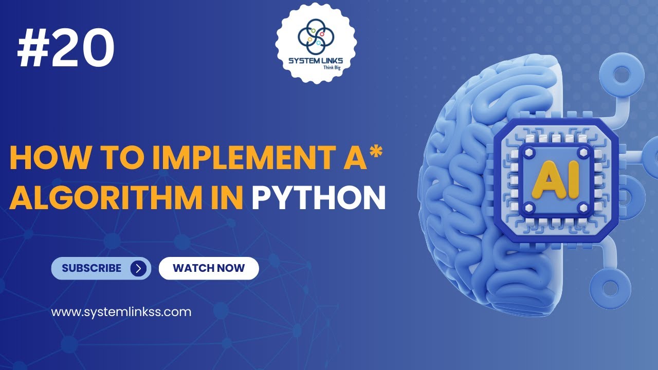 How to Implement A* Algorithm in Python - YouTube