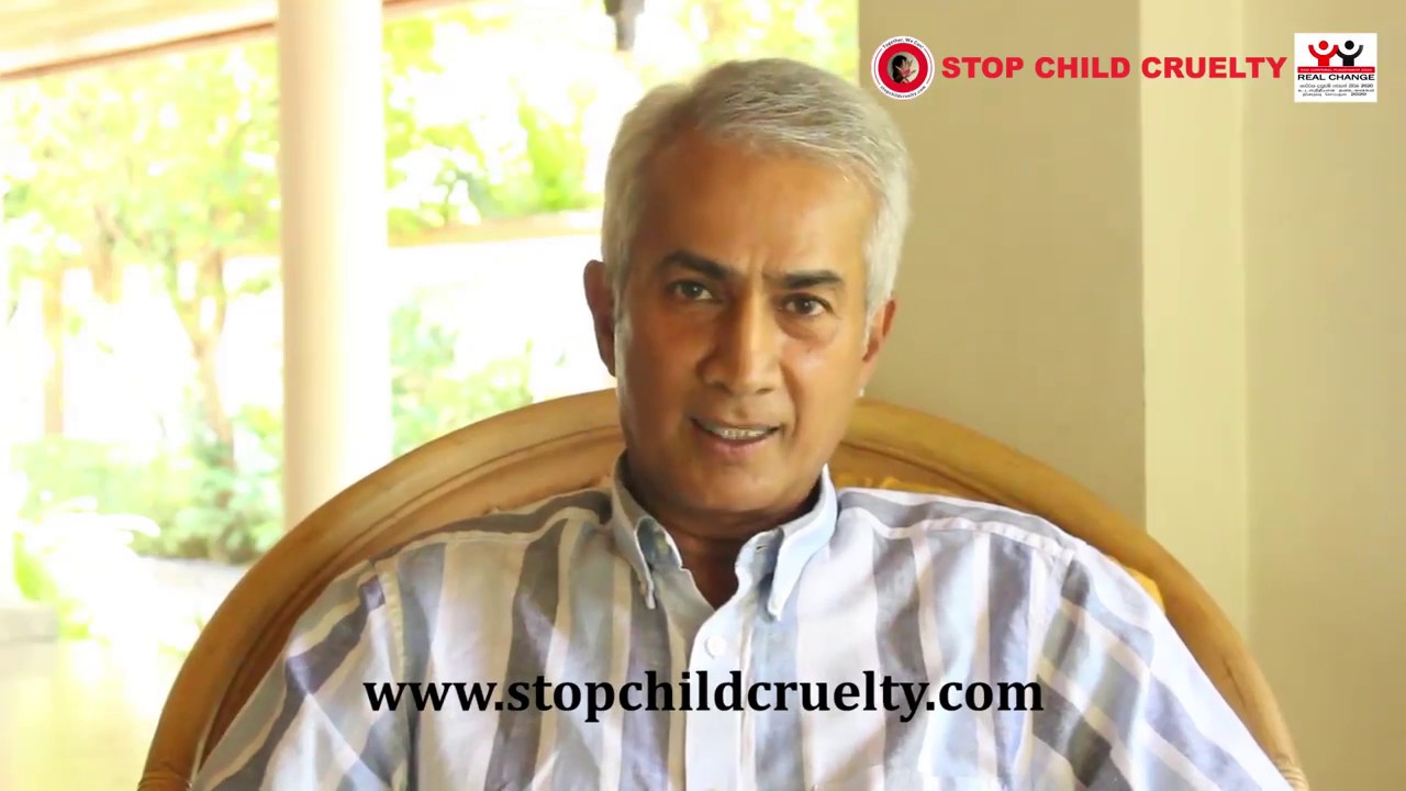 Sidath Wettimuny standing against corporal punishment