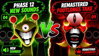 🔥 Sprunki Phase 12 (New Sounds) vs Phase 12 Remastered (Footlong’s Take) 🎵 | Which One Hits Harder?!