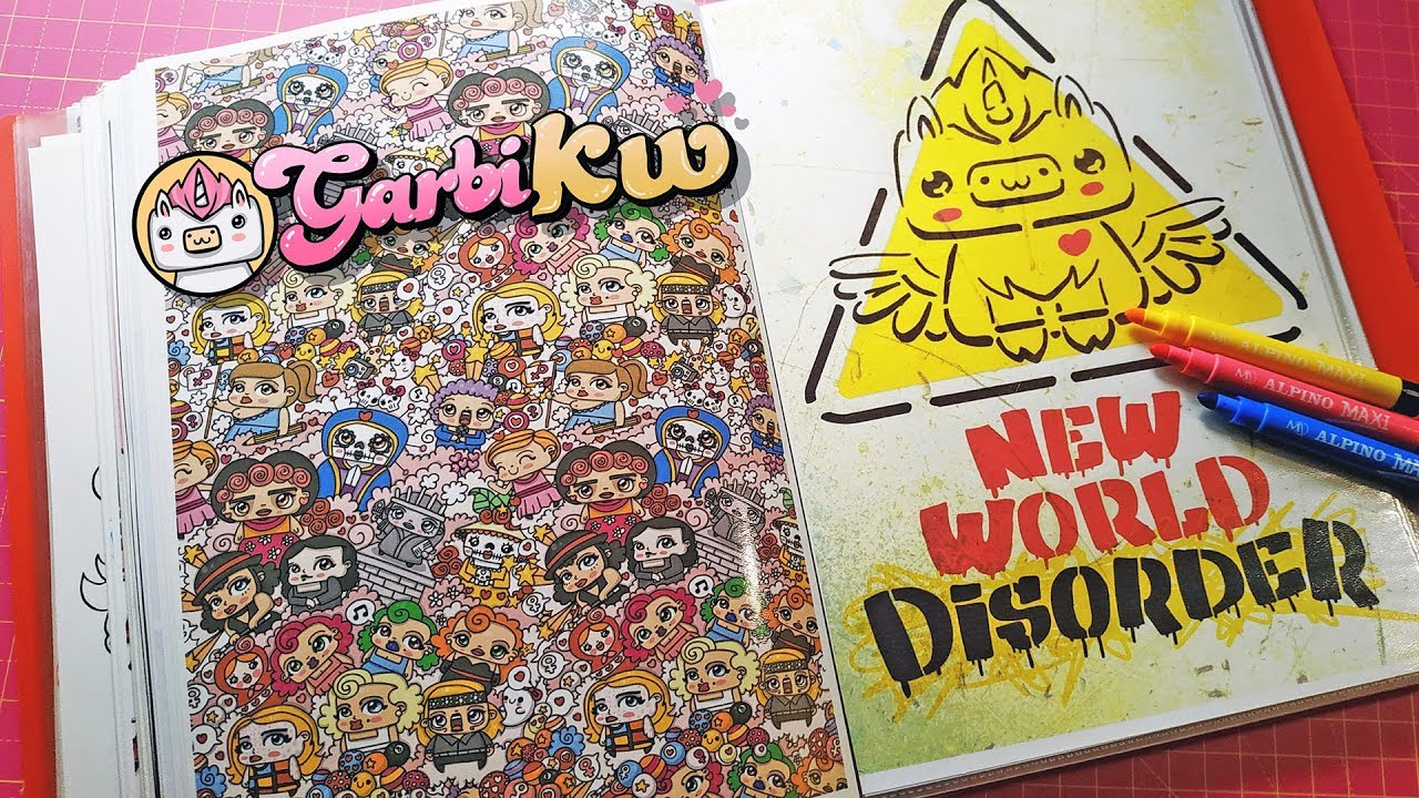 New Sketchbook 2018 - Kawaii Doodles by Garbi KW