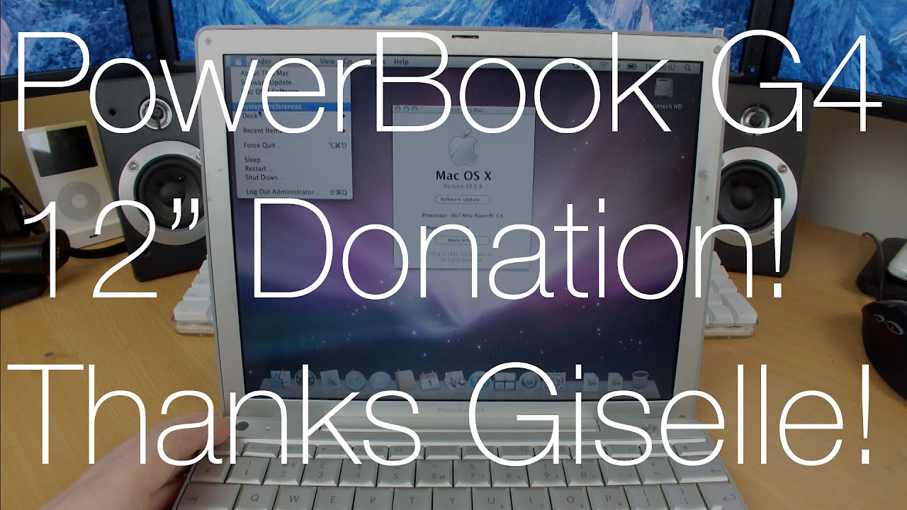 Unboxing: PowerBook G4 12