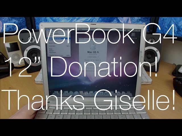 Unboxing: PowerBook G4 12